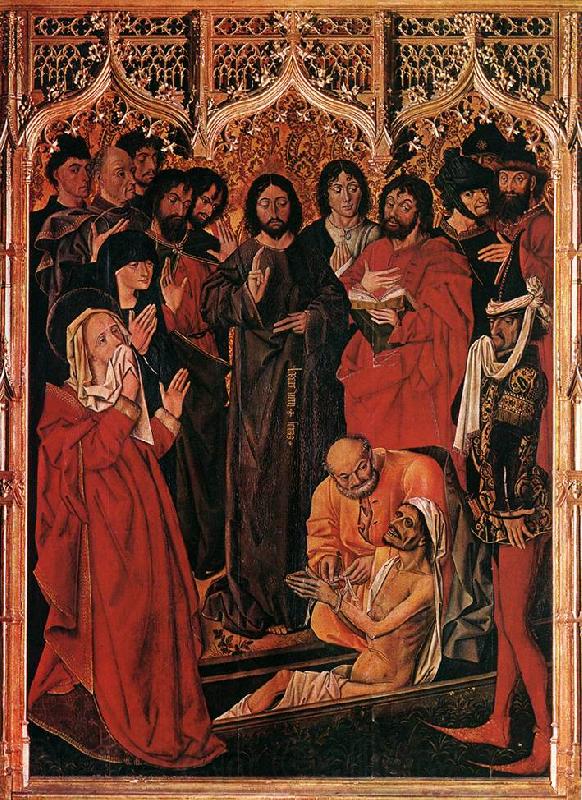 FROMENT, Nicolas The Raising of Lazarus dh Norge oil painting art